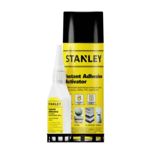 Stanley A550 Instant Adhesive Set - CA Glue and Activator