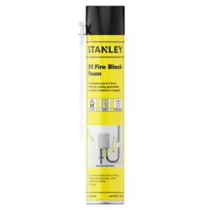 Stanley F952 Orange Fire Block Foam Sealant - Insulating Foam Sealant 24 oz