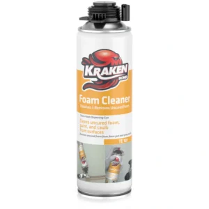 Kraken Bond Polyurethane Foam and Foam Gun Cleaner